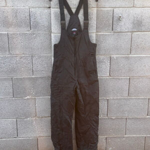 Women's Sport Essentials Black Ski Bib & Snow Bib Winter Wear Overalls L